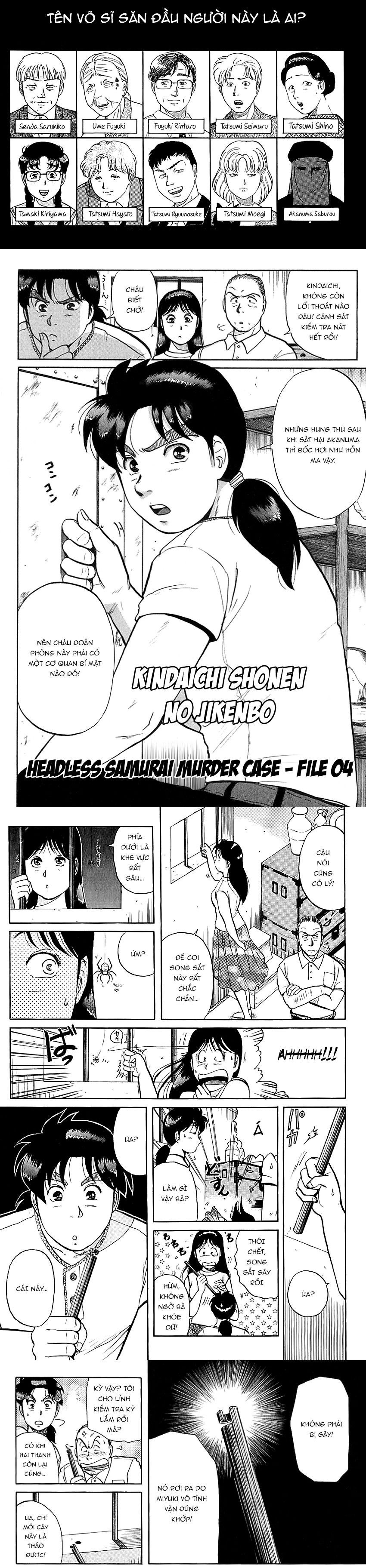 Thám Tử Kindaichi - Case Files Chapter 85 - 3