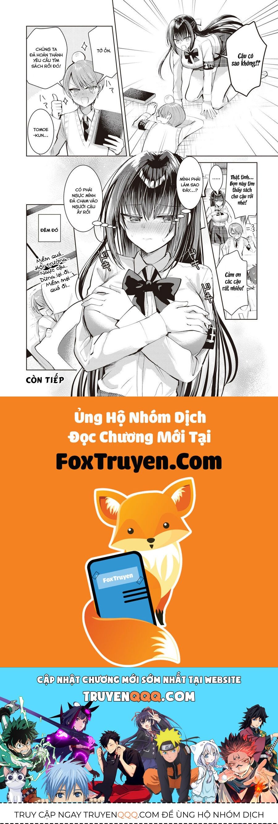 Nàng hội trưởng không biết từ chối chỉ muốn làm "chuyện ấy" cho Tomoe-kun Chapter 10 - 11