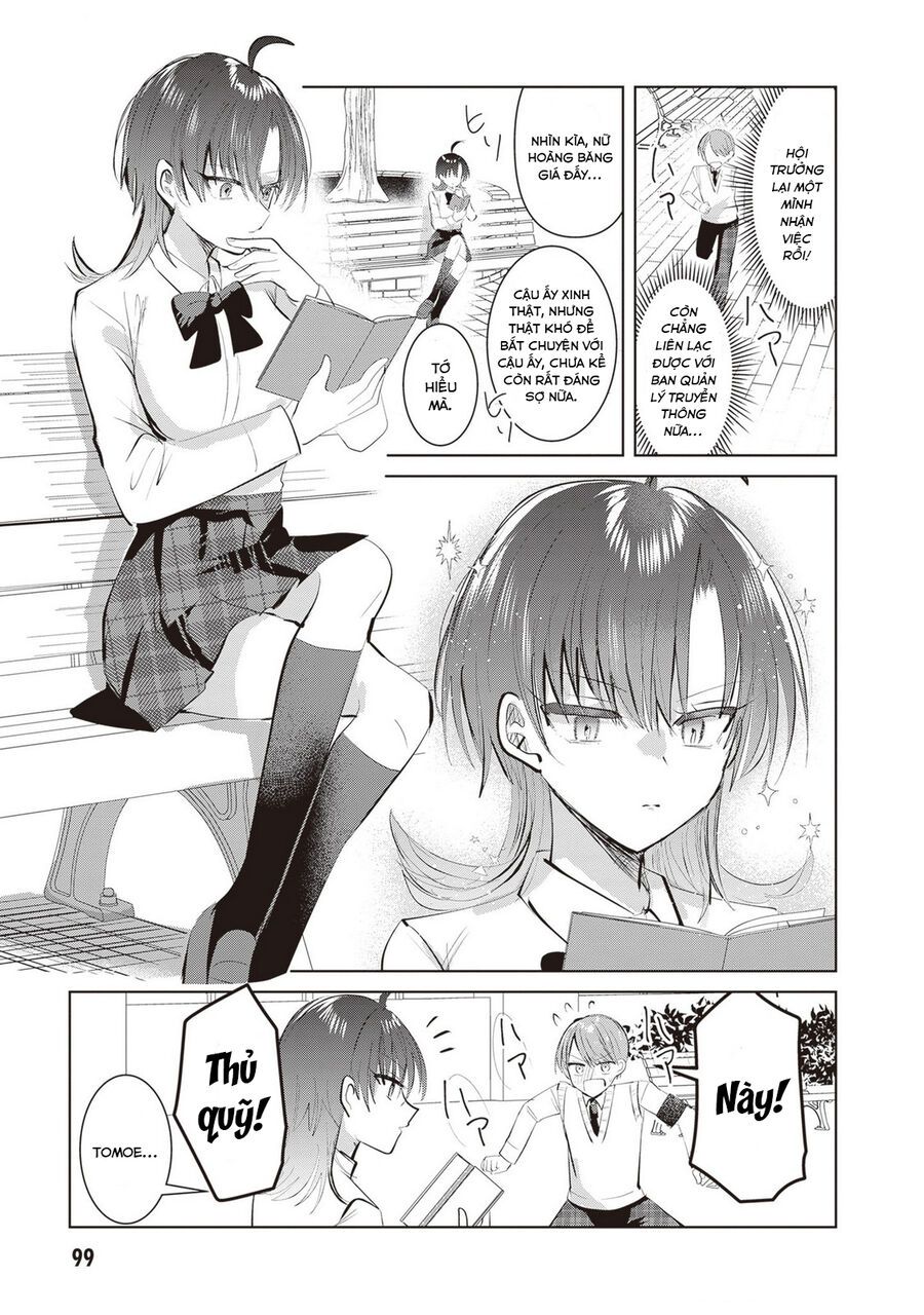 Kotowarenai Kaichou Wa Tomoe-Kun Ni Dake Shite Agetai Chapter 9 - 4