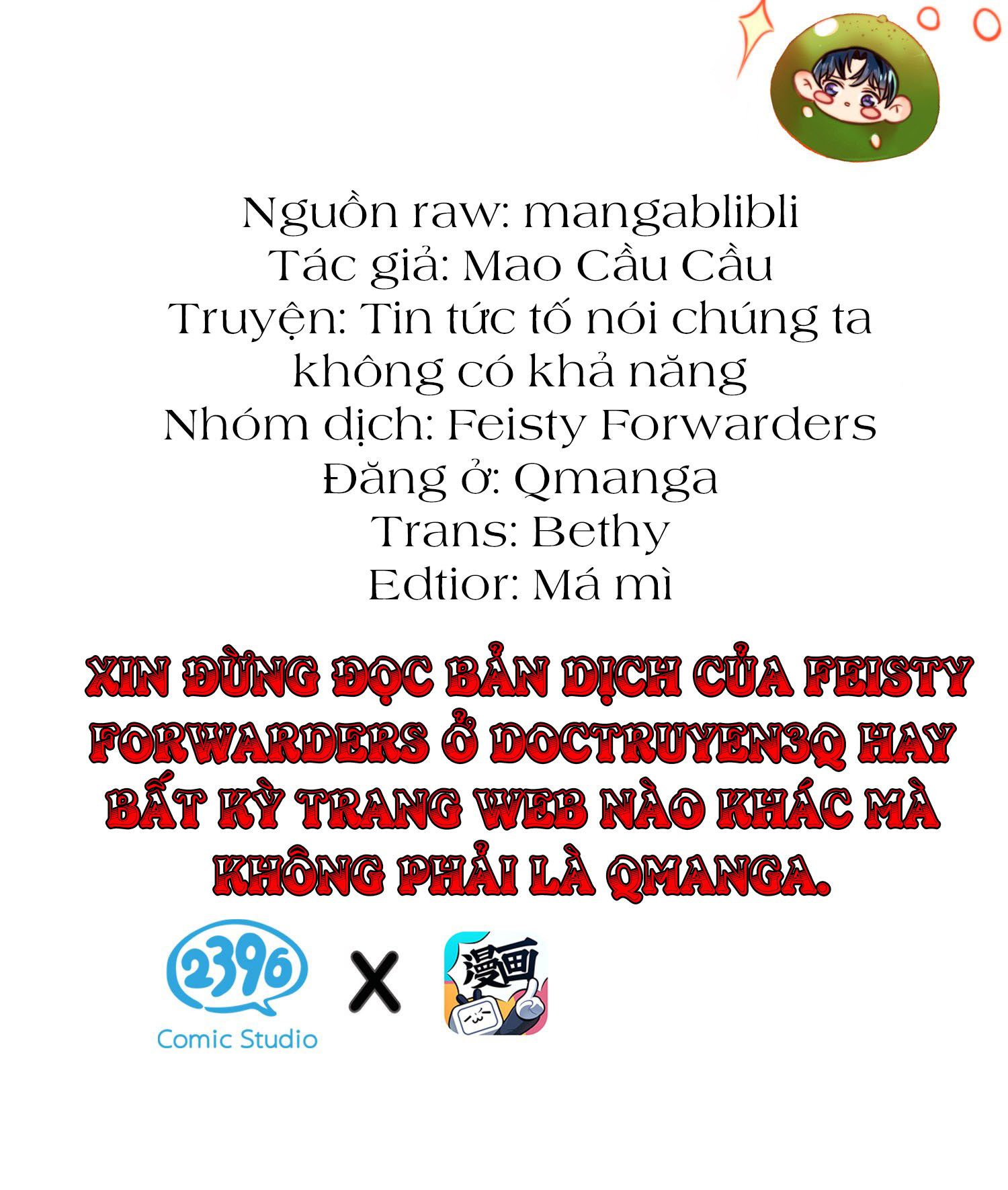 Tin Tức Tố Nói Chúng Ta Không Có Khả Năng Chapter 1 - 3