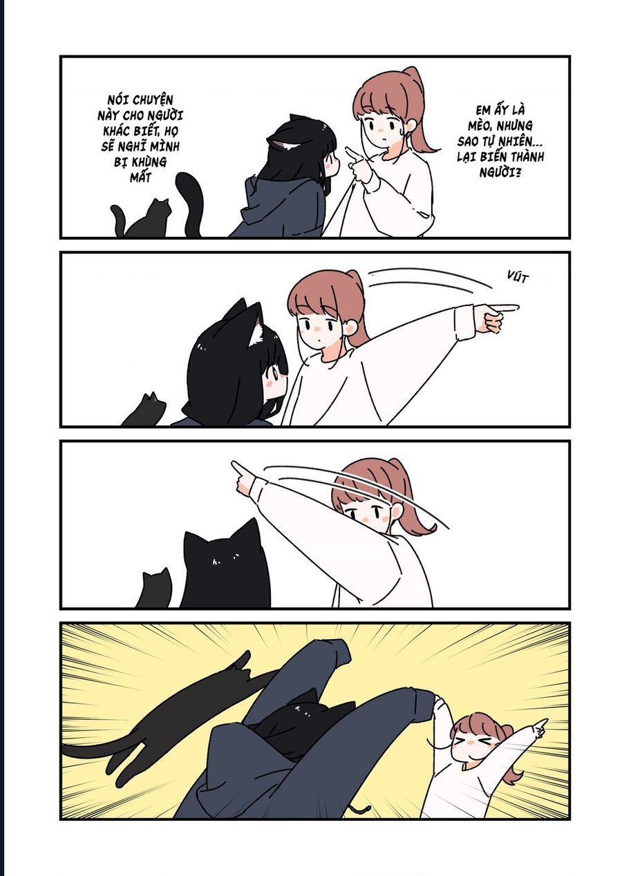 Câu Chuyện Về Con Mèo Đen Tự Nhiên Biến Thành Người. Chapter 1 - 4