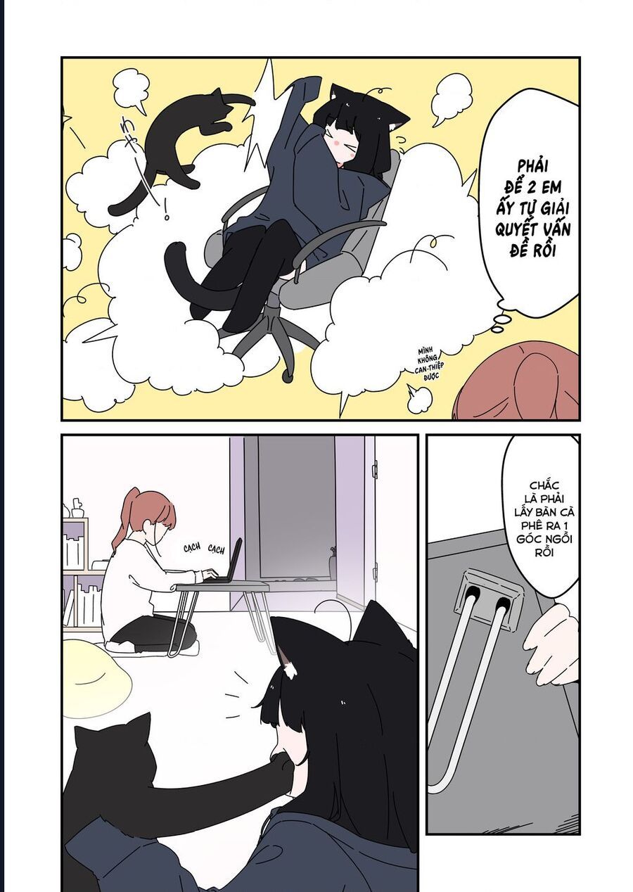 Câu Chuyện Về Con Mèo Đen Tự Nhiên Biến Thành Người. Chapter 2 - 3