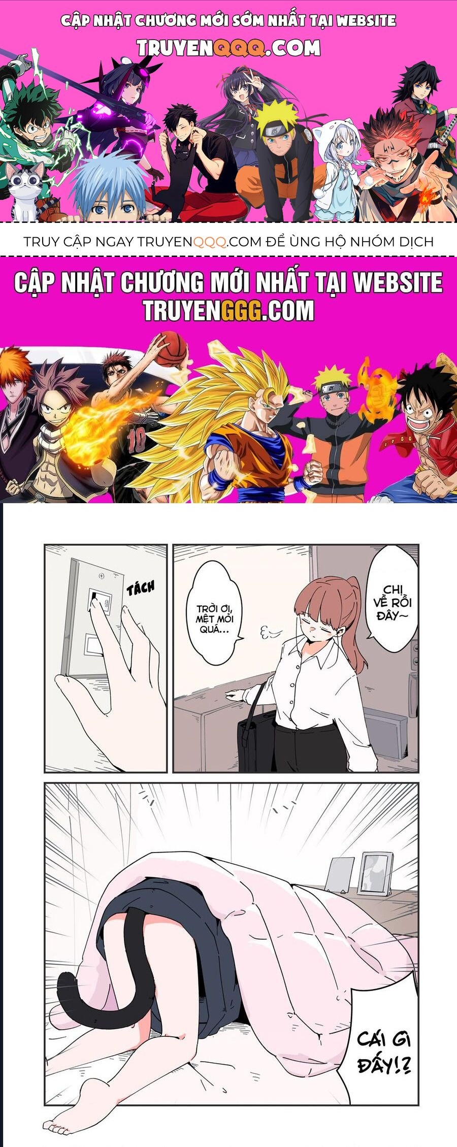 Câu Chuyện Về Con Mèo Đen Tự Nhiên Biến Thành Người. Chapter 3 - 1