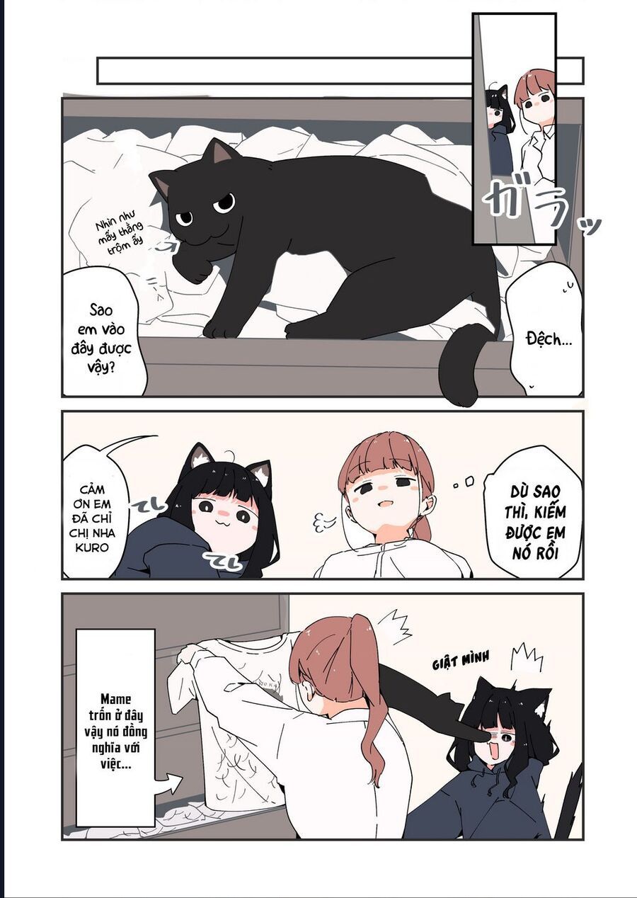 Câu Chuyện Về Con Mèo Đen Tự Nhiên Biến Thành Người. Chapter 3 - 5