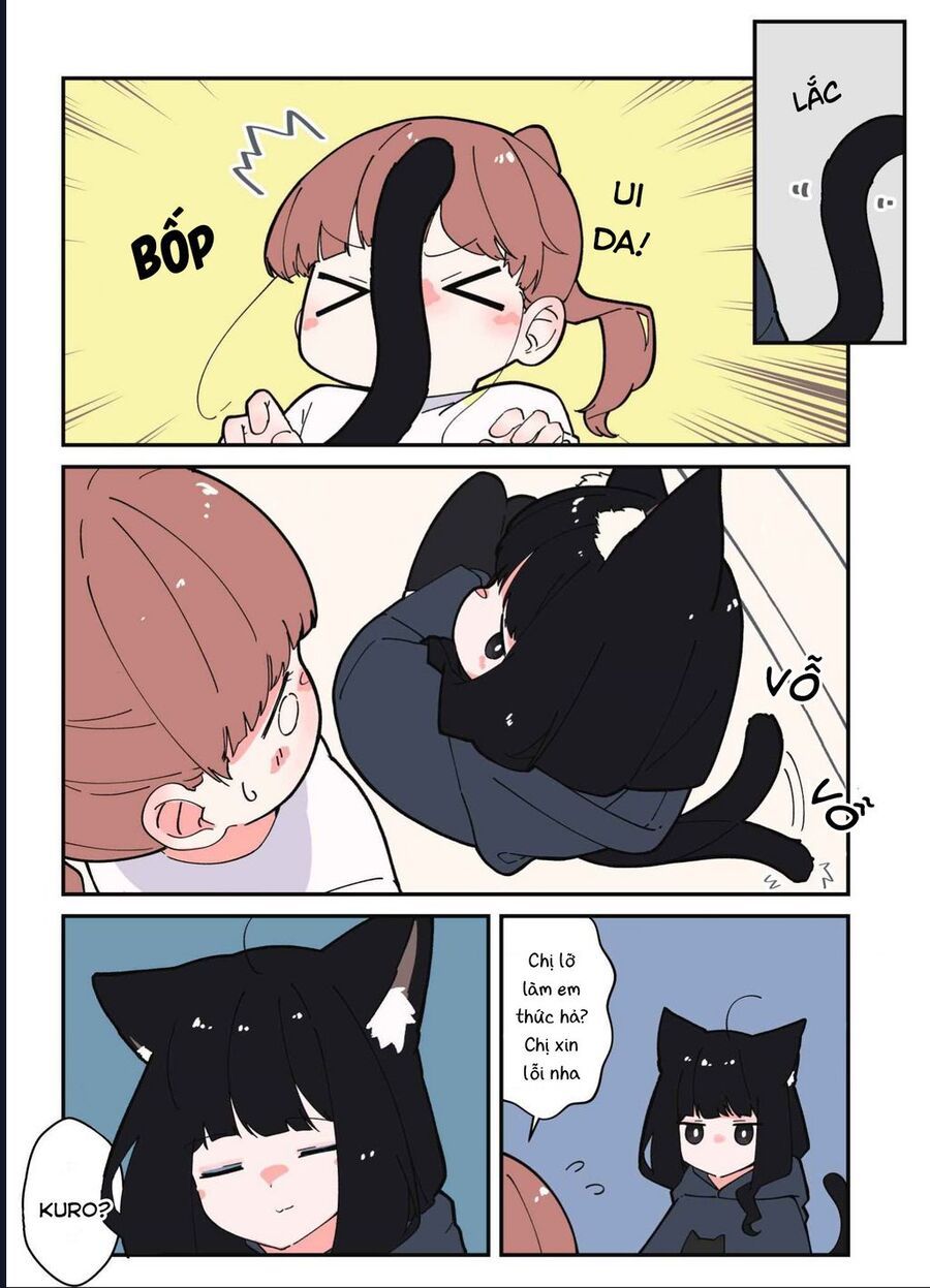 Câu Chuyện Về Con Mèo Đen Tự Nhiên Biến Thành Người. Chapter 4 - 4