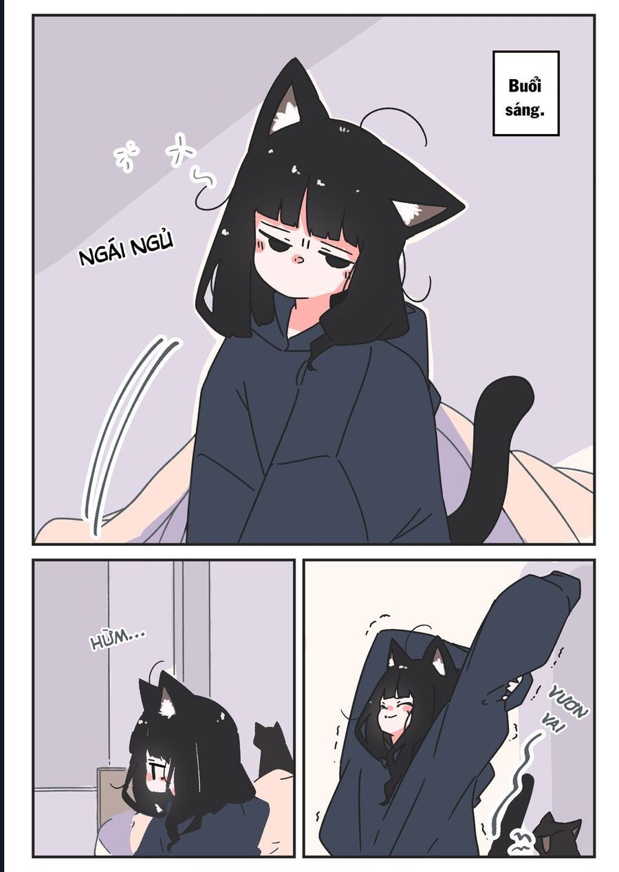 Câu Chuyện Về Con Mèo Đen Tự Nhiên Biến Thành Người. Chapter 6 - 2