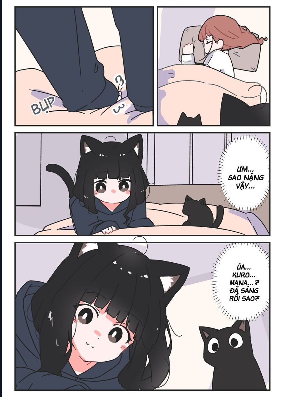 Câu Chuyện Về Con Mèo Đen Tự Nhiên Biến Thành Người. Chapter 6 - 3