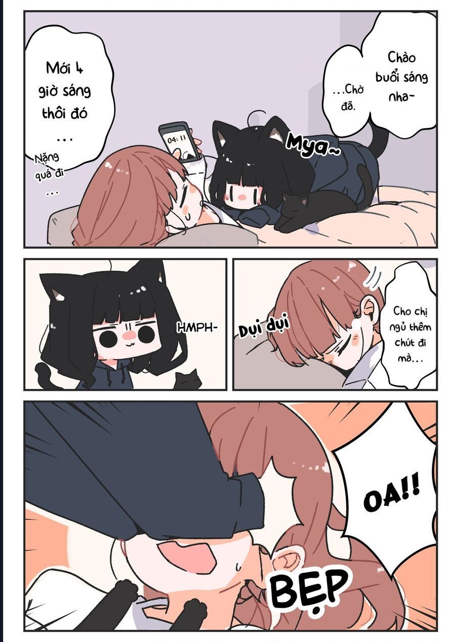 Câu Chuyện Về Con Mèo Đen Tự Nhiên Biến Thành Người. Chapter 6 - 4