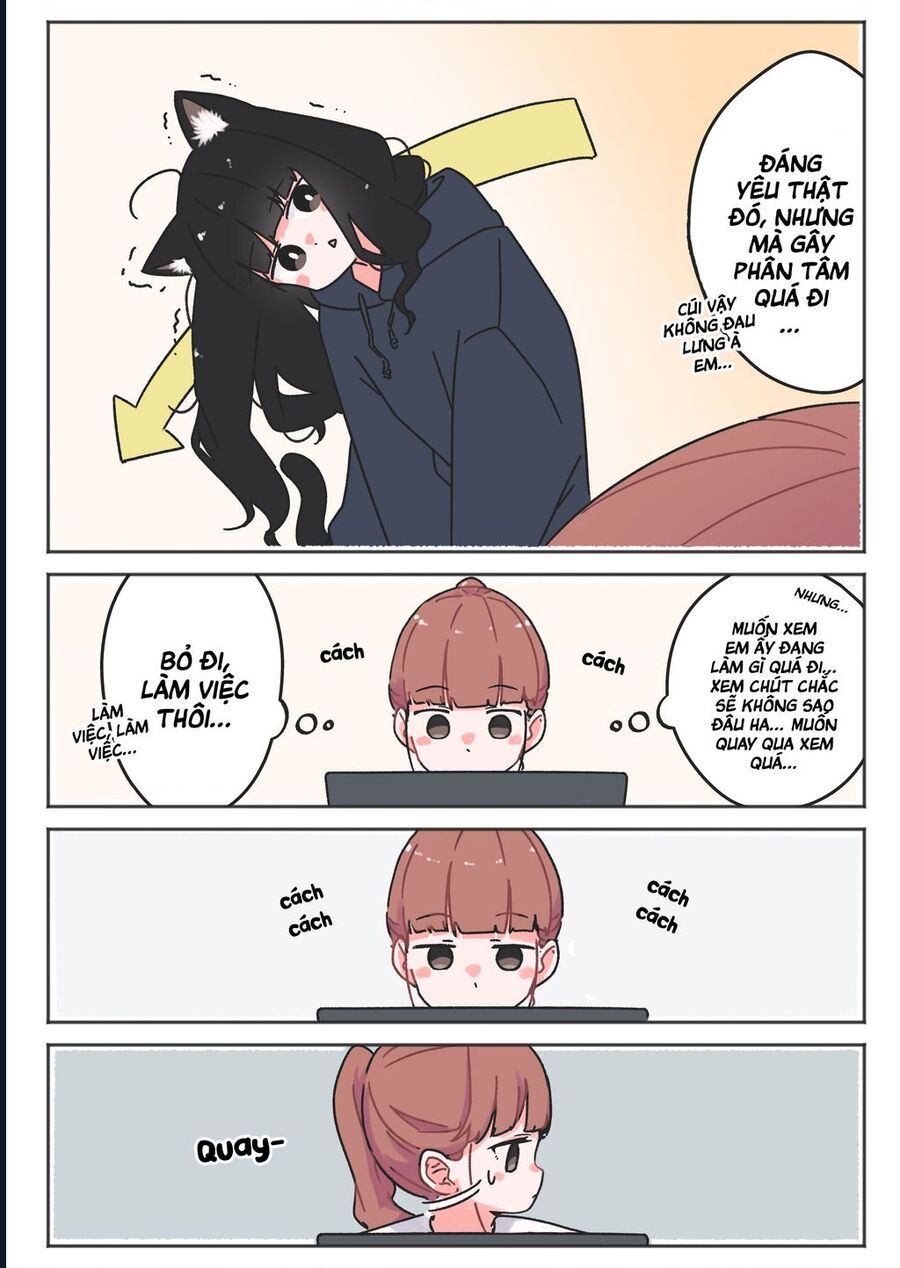 Câu Chuyện Về Con Mèo Đen Tự Nhiên Biến Thành Người. Chapter 7 - 2
