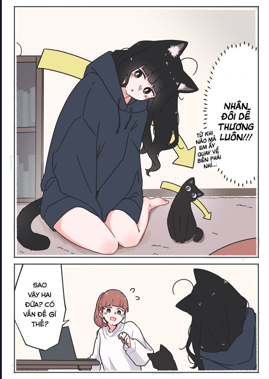 Câu Chuyện Về Con Mèo Đen Tự Nhiên Biến Thành Người. Chapter 7 - 3