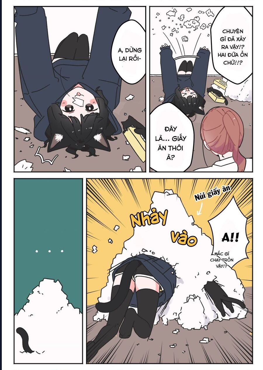 Câu Chuyện Về Con Mèo Đen Tự Nhiên Biến Thành Người. Chapter 8 - 3