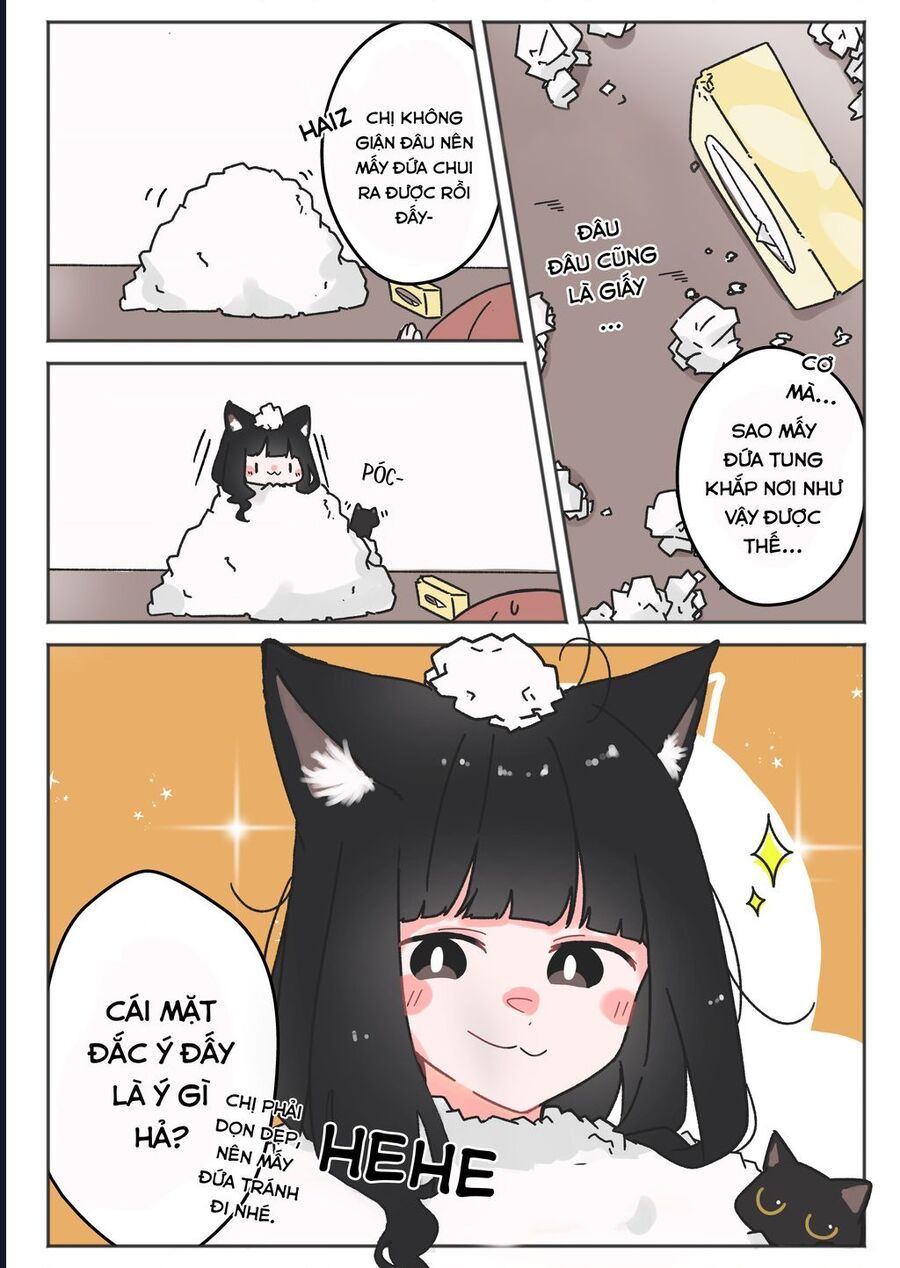 Câu Chuyện Về Con Mèo Đen Tự Nhiên Biến Thành Người. Chapter 8 - 4