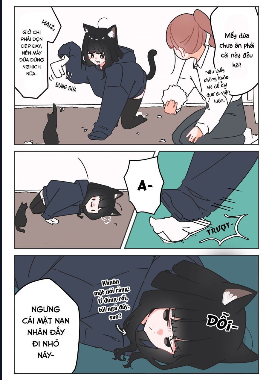 Câu Chuyện Về Con Mèo Đen Tự Nhiên Biến Thành Người. Chapter 8 - 5