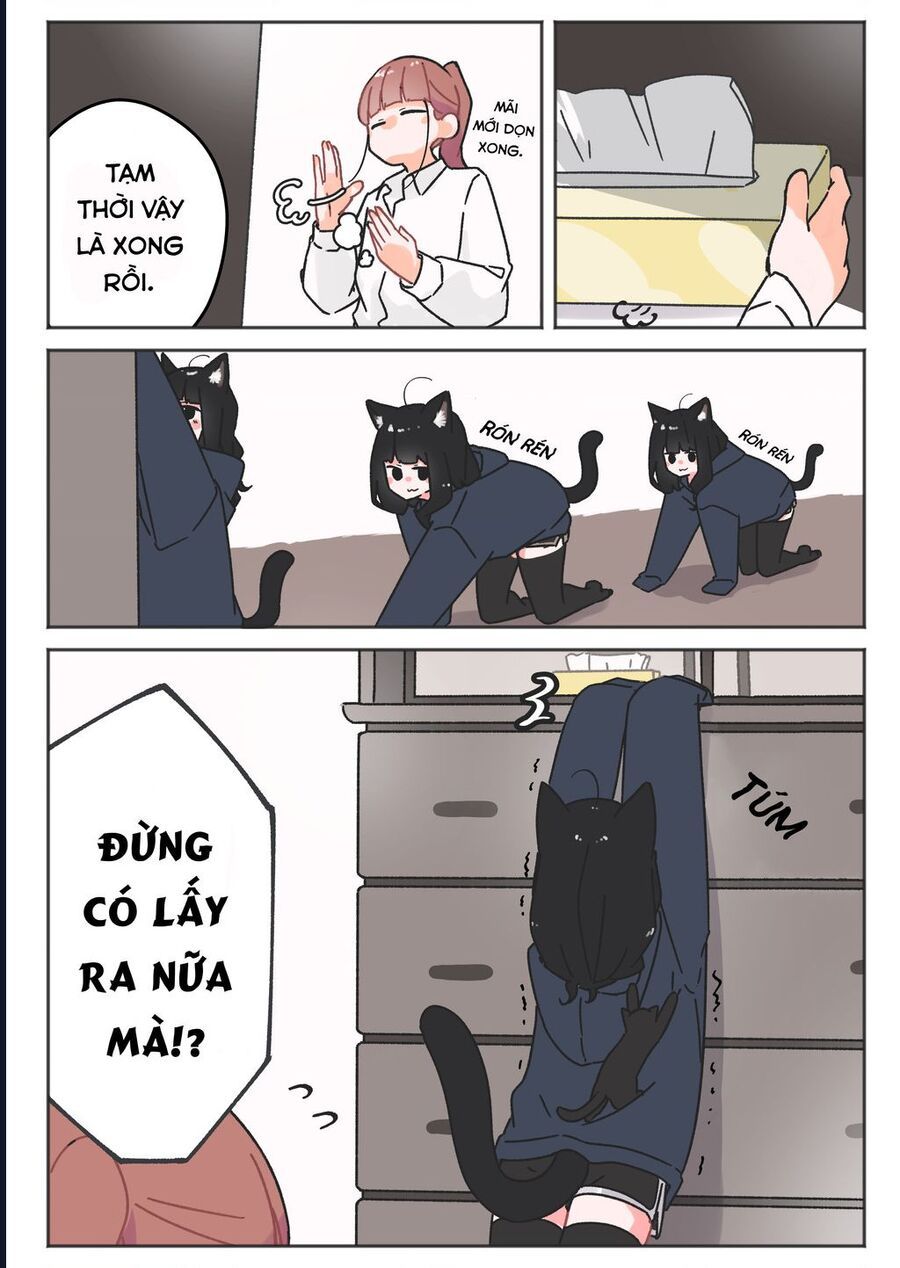 Câu Chuyện Về Con Mèo Đen Tự Nhiên Biến Thành Người. Chapter 8 - 6