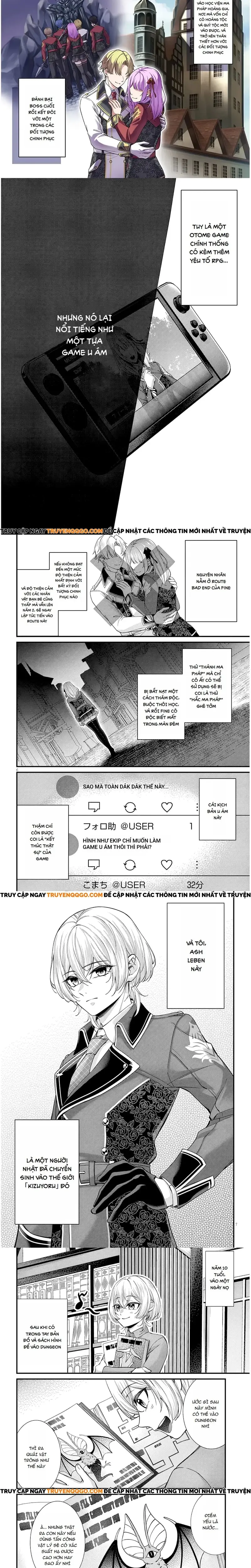 Cô Gái Mà Tôi Nhặt Được Trong Con Hẻm Hóa Ra Lại Là Nữ Chính Của Thế Giới Otome Game Chapter 1 - 2