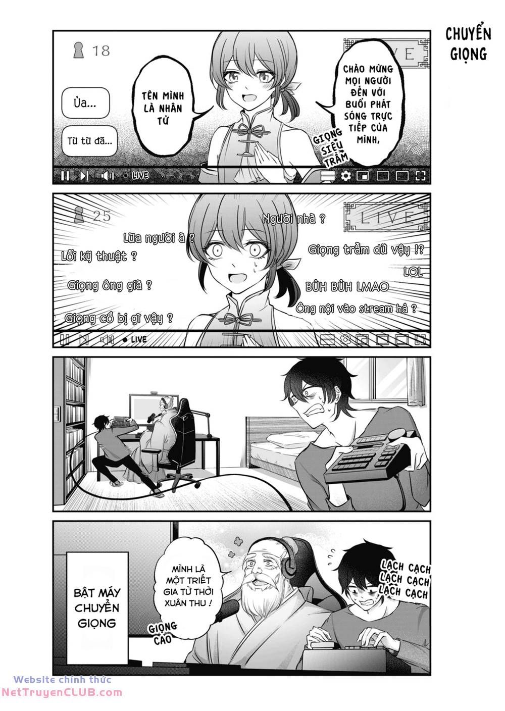 Khổng Tử Làm Vtuber Chapter 2 - 6