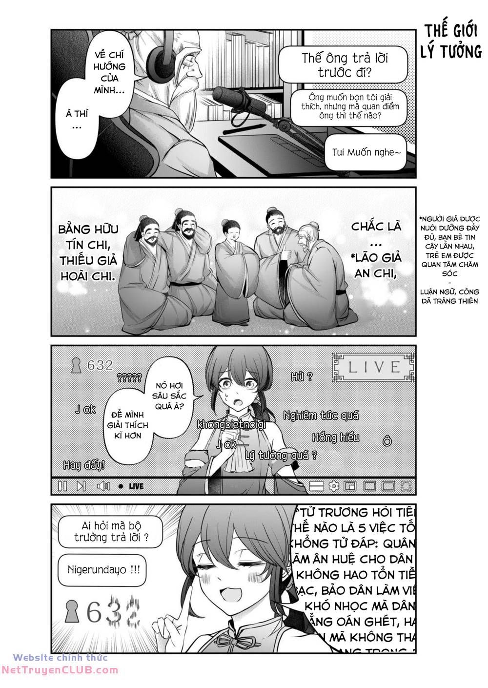 Khổng Tử Làm Vtuber Chapter 3 - 11