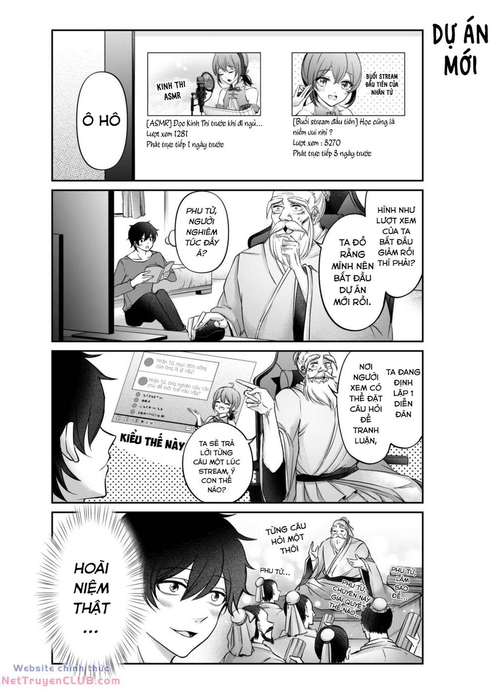 Khổng Tử Làm Vtuber Chapter 3 - 4