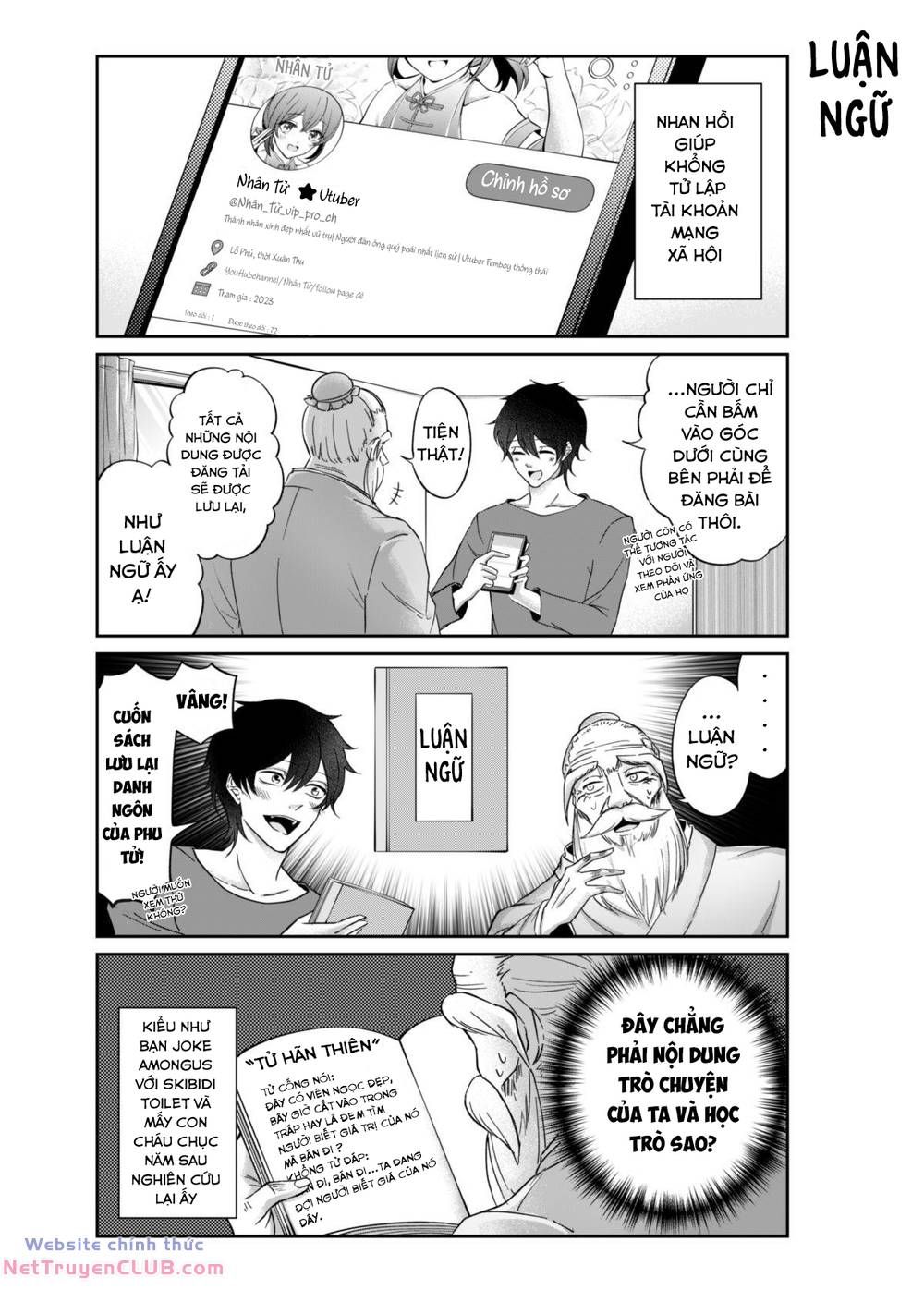 Khổng Tử Làm Vtuber Chapter 3 - 5