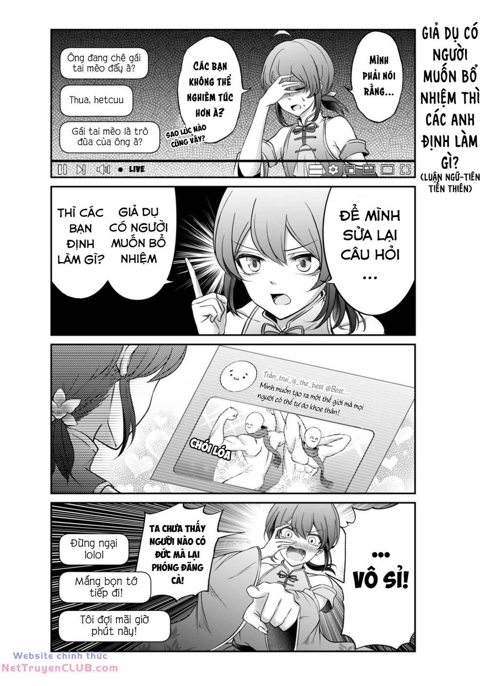 Khổng Tử Làm Vtuber Chapter 3 - 10