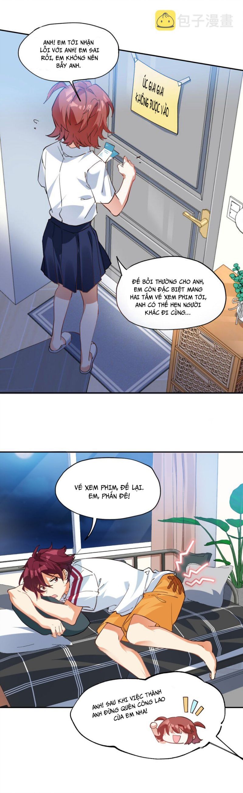 Tình Yêu Trên Mạng Của Giáo Bá Lật Xe Rồi Chapter 22 - 3