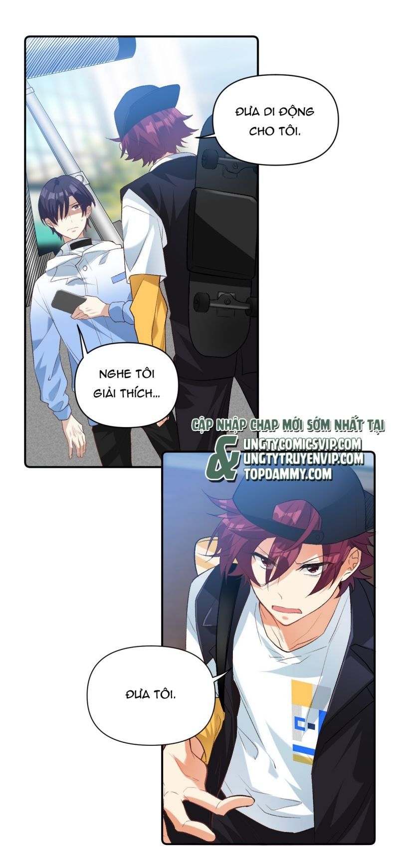 Tình Yêu Trên Mạng Của Giáo Bá Lật Xe Rồi Chapter 39 - 3