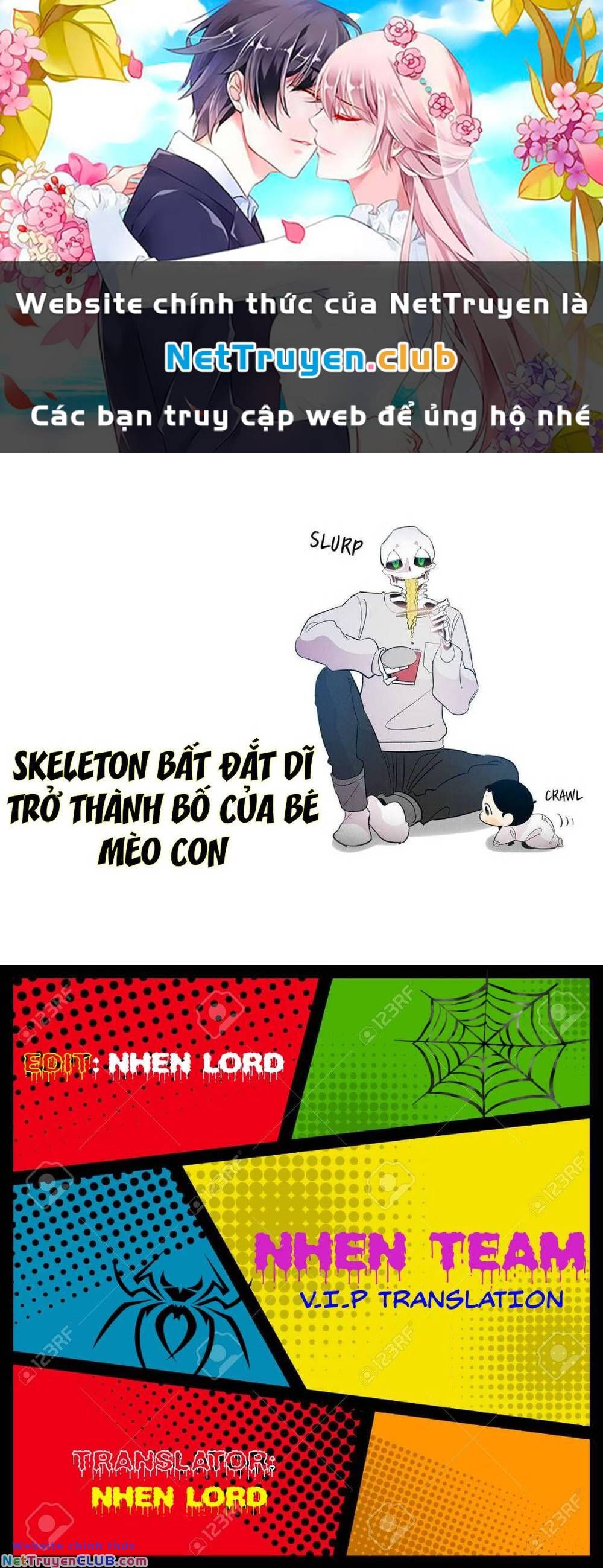 Skeleton Bất Đắt Dĩ Trở Thành Bố Của Bé Mèo Con Chapter 11 - 2