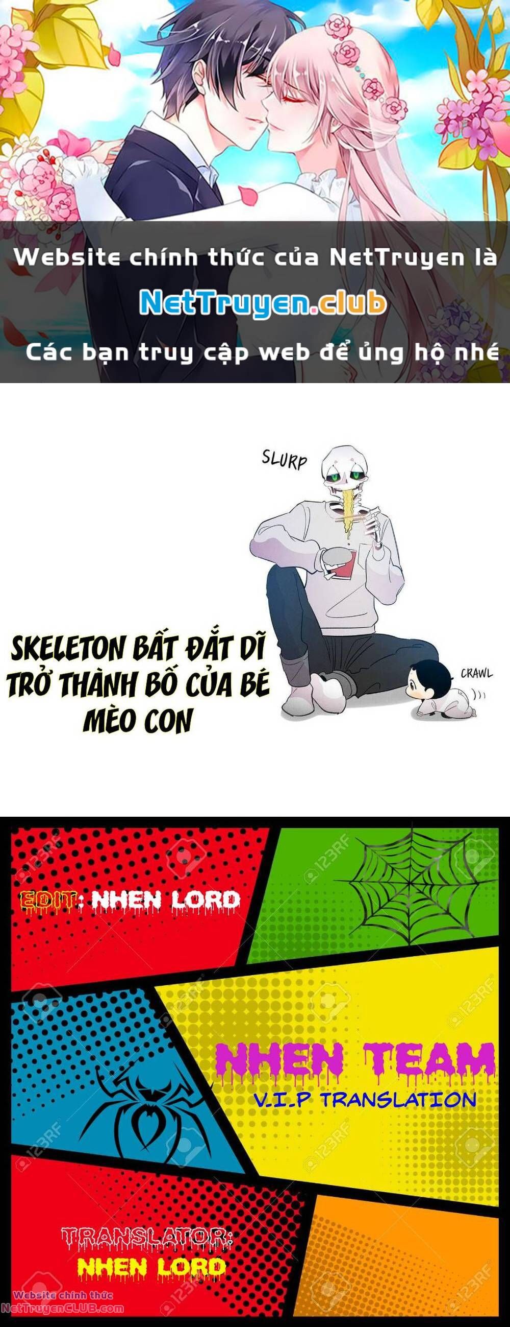 Skeleton Bất Đắt Dĩ Trở Thành Bố Của Bé Mèo Con Chapter 15 - 2