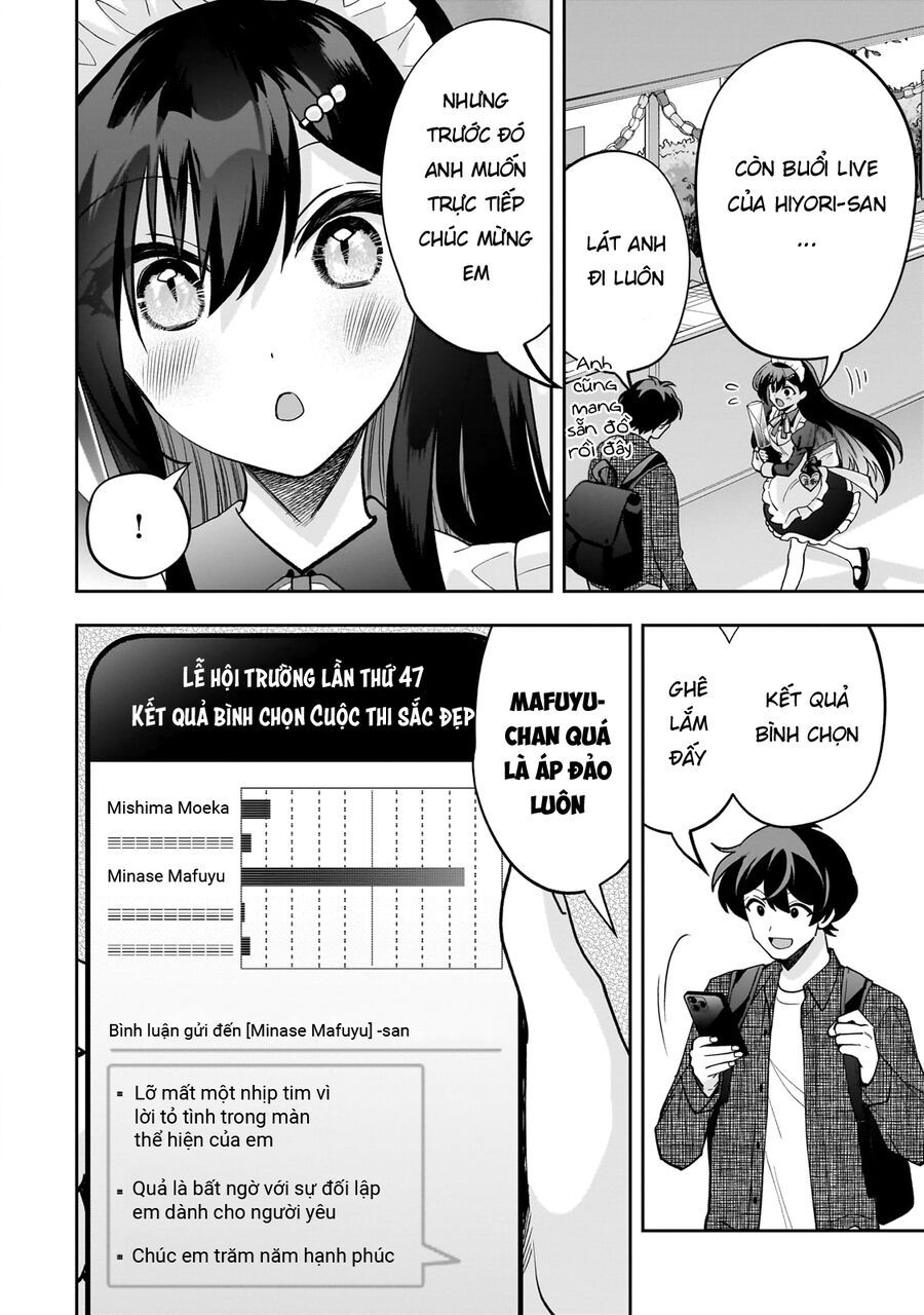 Net no "Oshi" to Real no "Oshi" ga Tonari ni Hikkoshite Kita Chapter 23 - 2