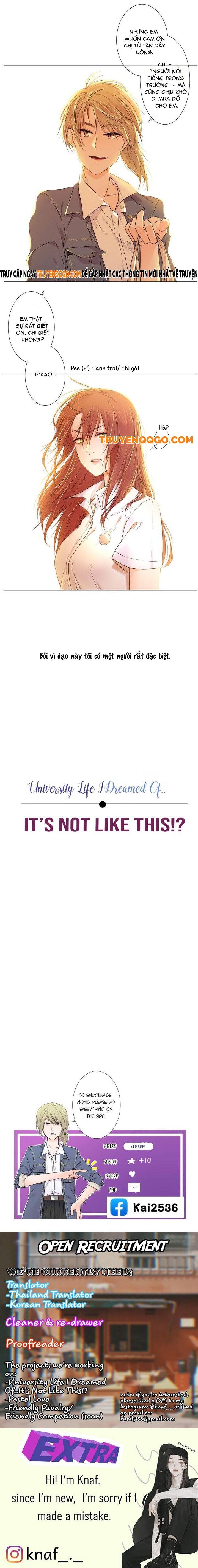 Cuộc Sống Đại Học...không Như Mơ Chapter 1 - 5