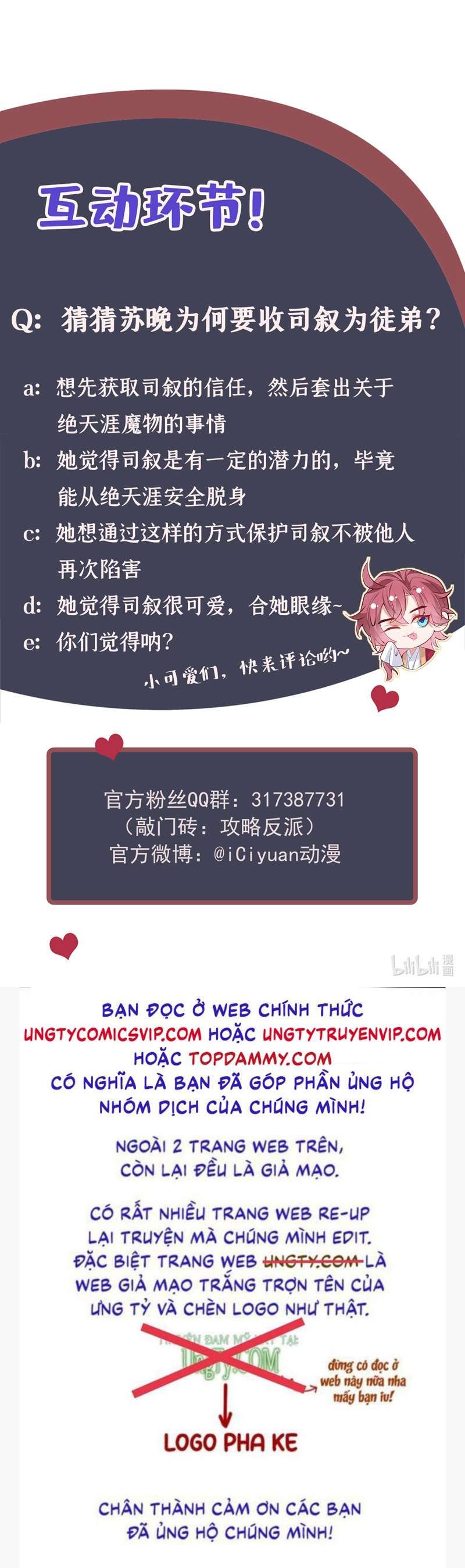 Hôm Nay Lại Lấy Mạng Công Lược Phản Diện Chapter 32 - 40