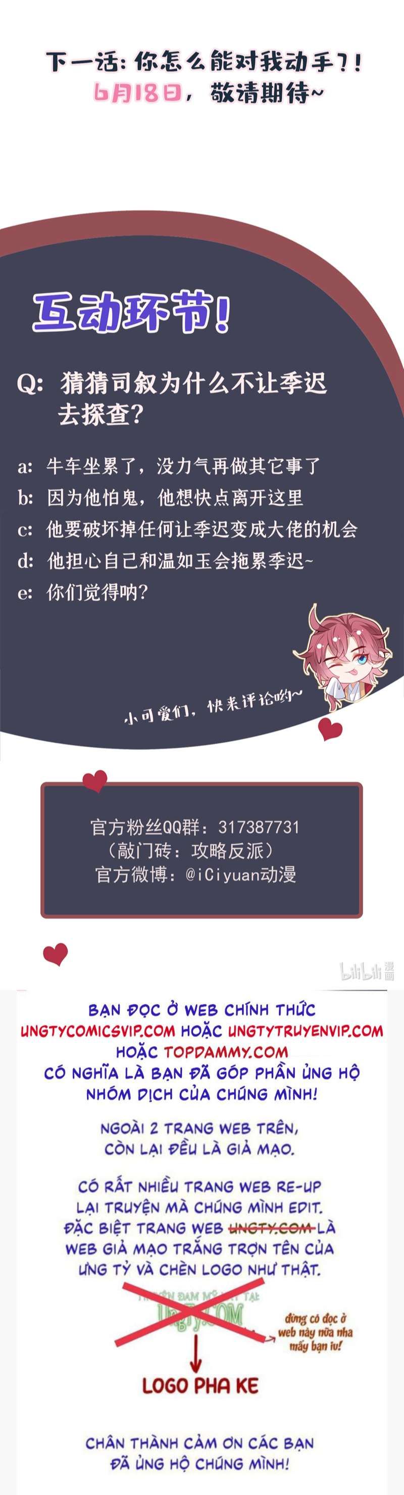 Hôm Nay Lại Lấy Mạng Công Lược Phản Diện Chapter 36 - 36