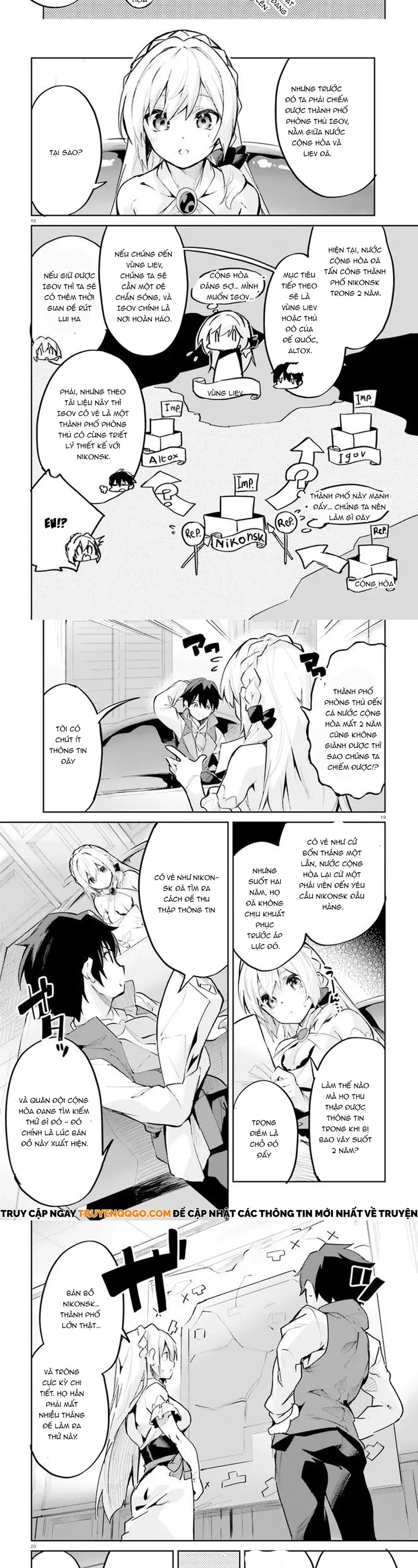 Suuji De Sukuu! Jyakkushou Kokka Chapter 19 - 8