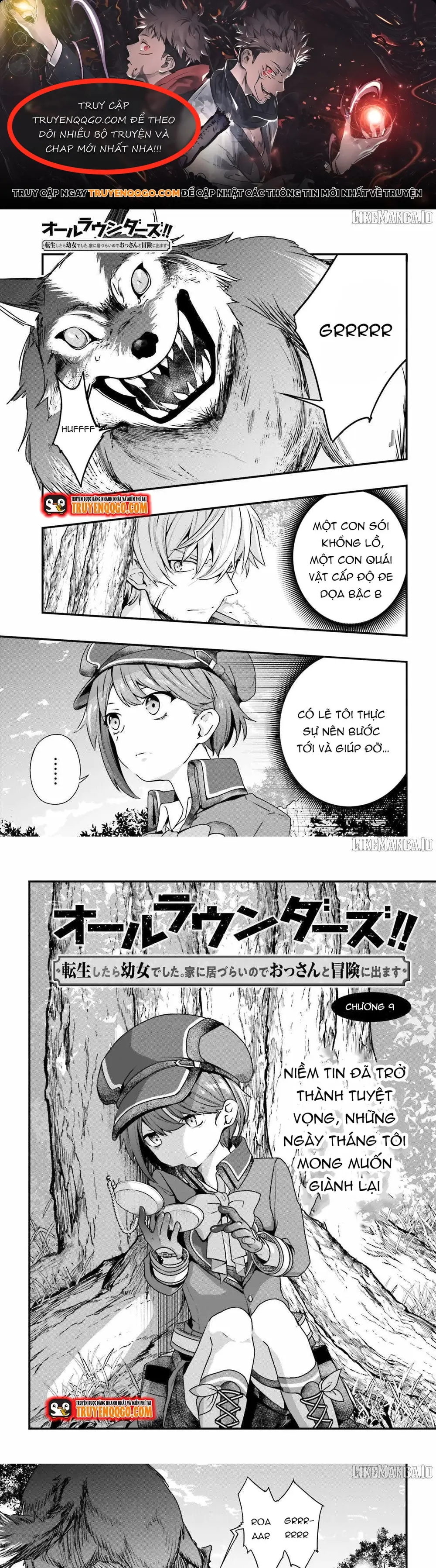 All Rounders!! Tensei Shitara Youjo Deshita. Ie Ni Izurai No De Ossan To Bouken Ni Demasu Chapter 9 - 1