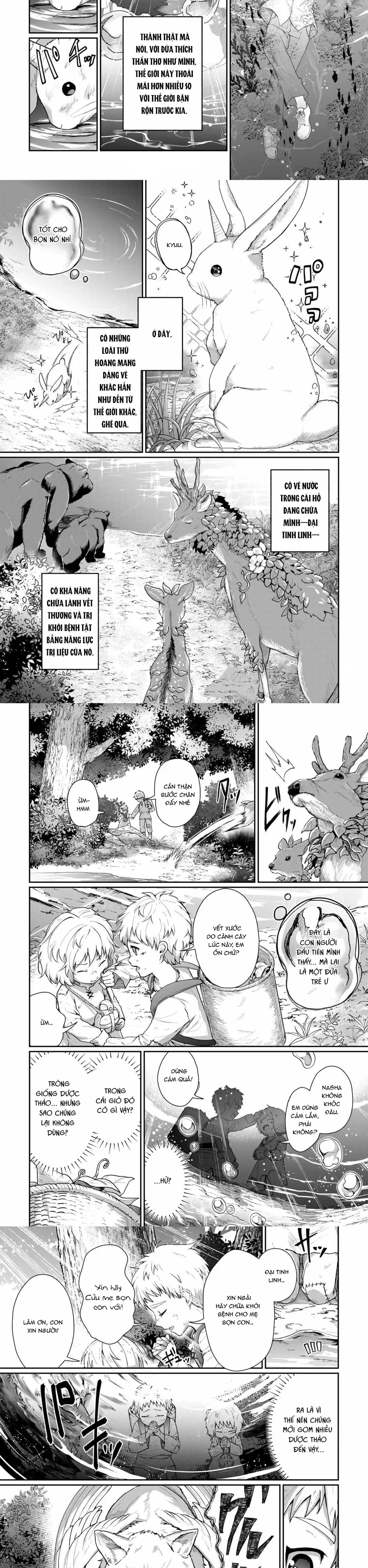 Làm Đại Linh Thủy Ở Dị Giới Chapter 1 - 3