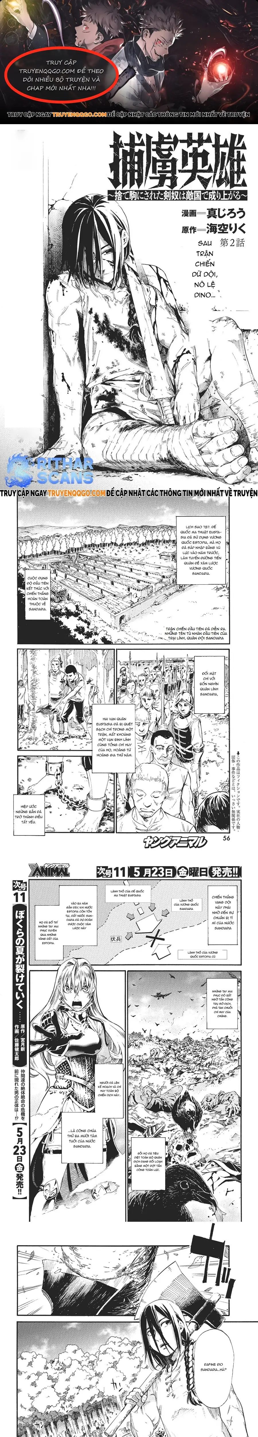 Horyo Eiyuu ~Sute Koma Ni Sareta Kendo Wa Tekikoku De Nariagaru~ Chapter 2 - 1