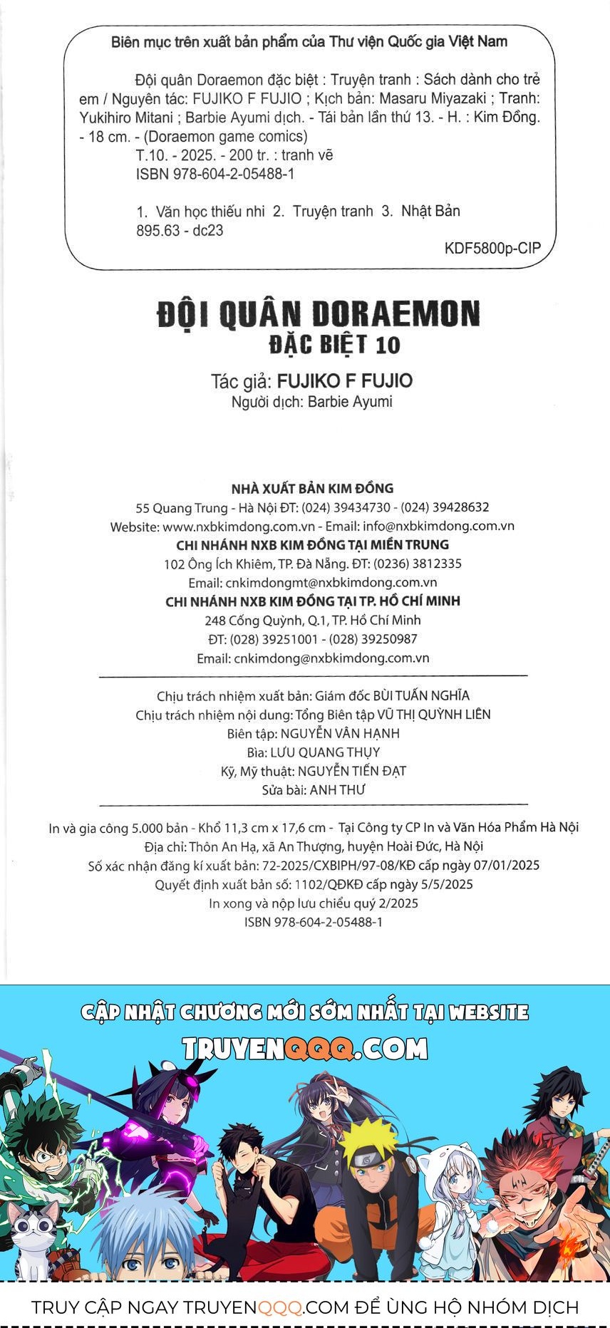 Đội Quân Doraemon Đặc Biệt Chapter 128 - 24