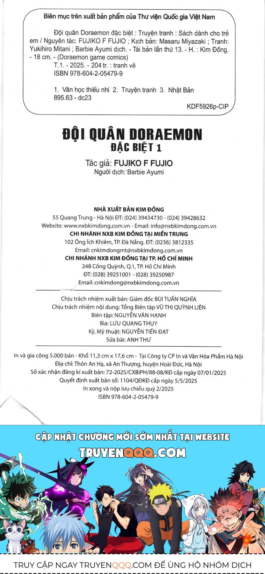 Đội Quân Doraemon Đặc Biệt Chapter 13 - 10