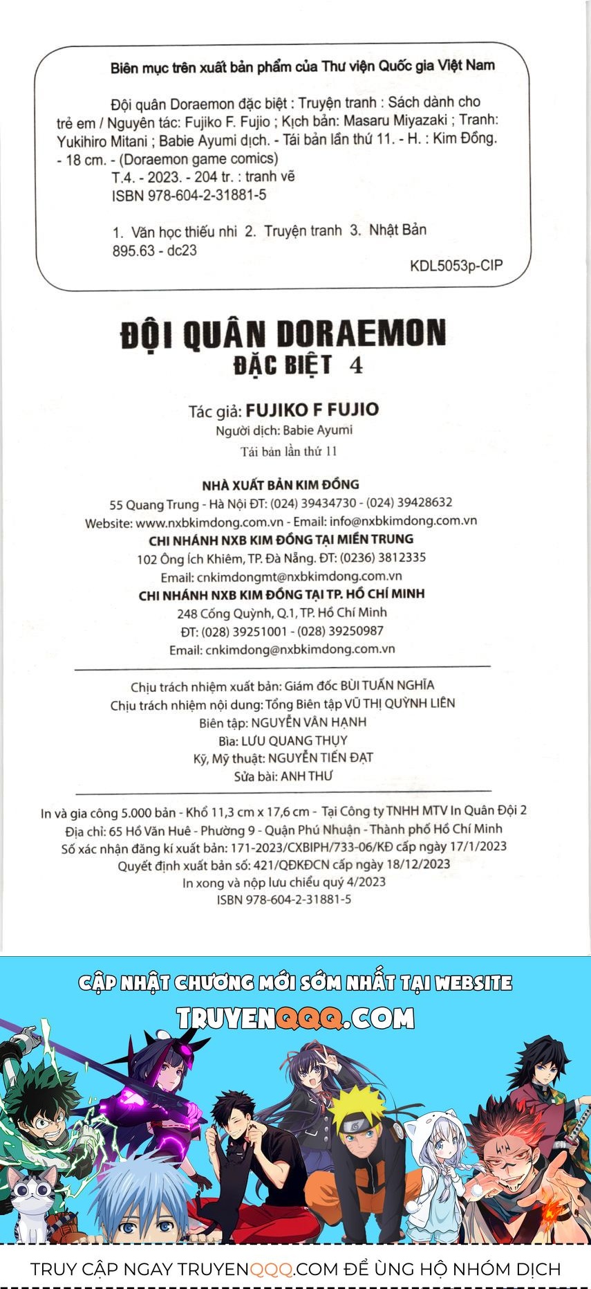 Đội Quân Doraemon Đặc Biệt Chapter 51 - 8