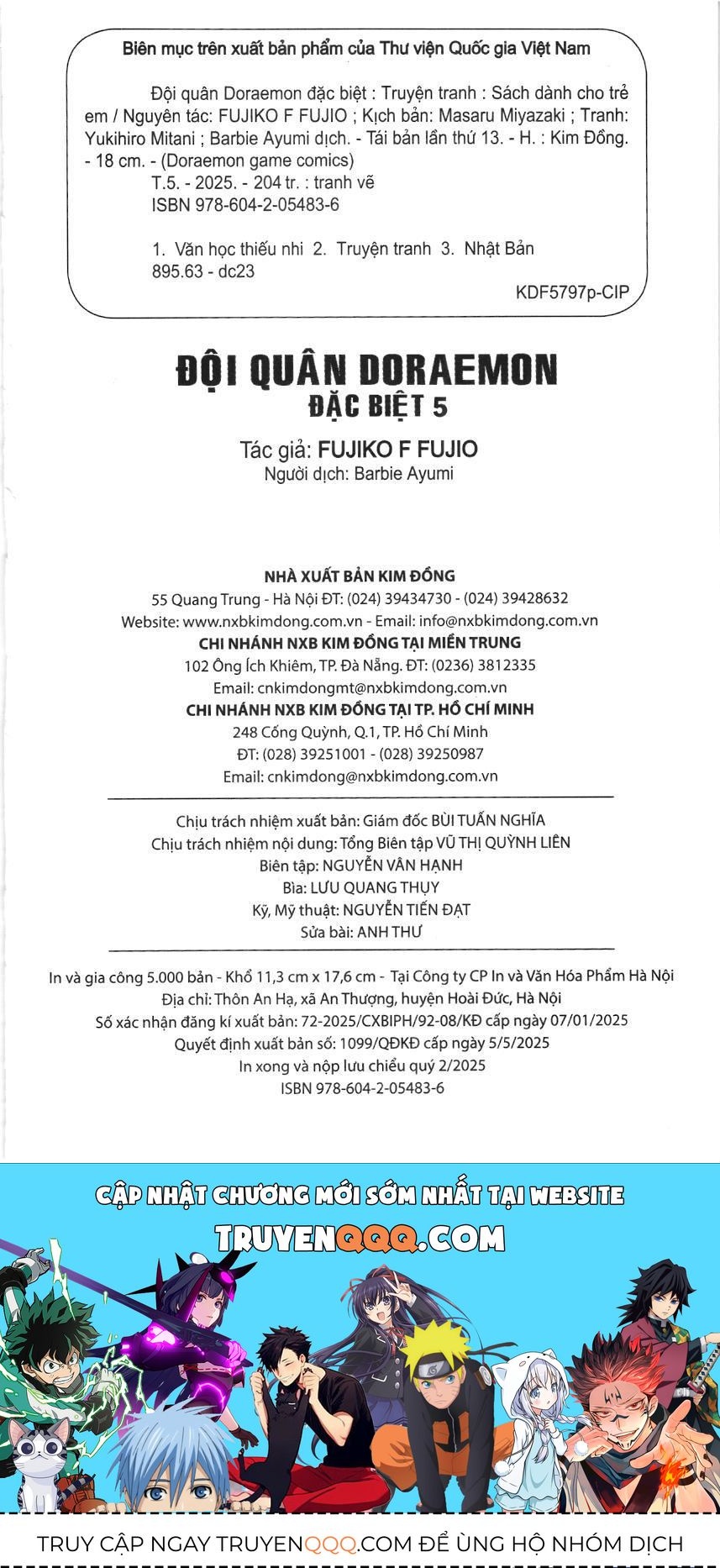 Đội Quân Doraemon Đặc Biệt Chapter 64 - 10