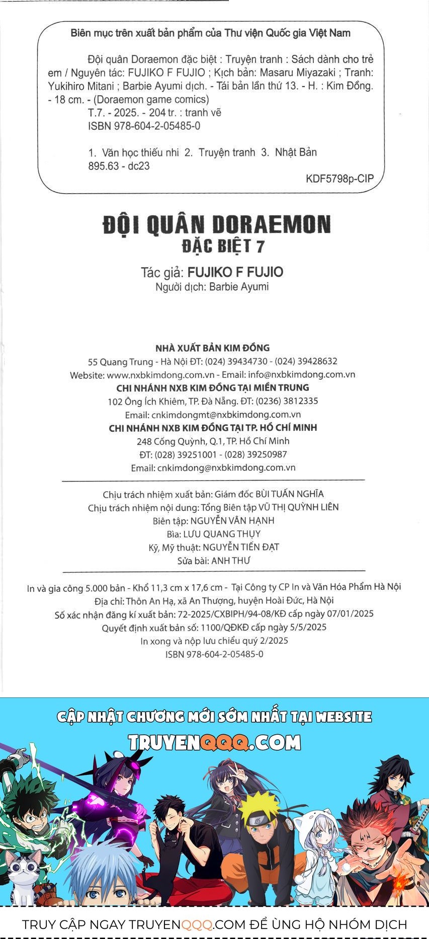 Đội Quân Doraemon Đặc Biệt Chapter 90 - 6