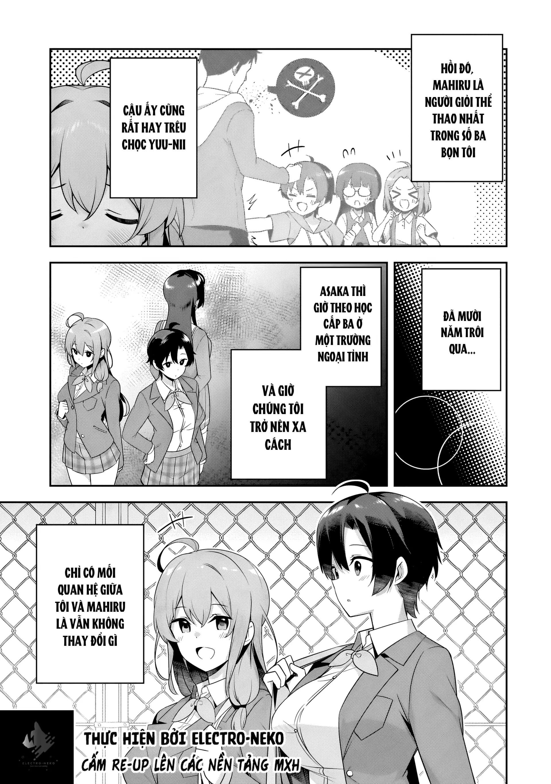 Con nhóc 10 năm trước chuyên làm phiền tôi, giờ đã trở nên thật xinh đẹp Chapter 4 - 7