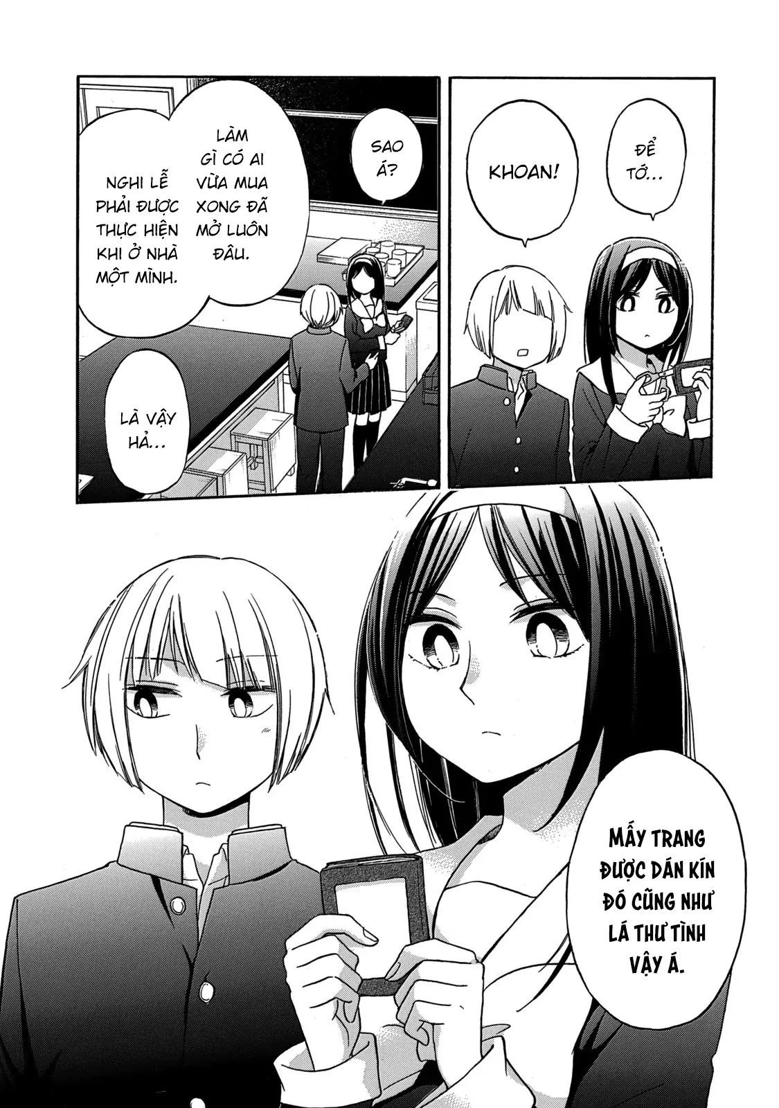 Hanazono And Kazoe's Bizzare After School Rendezvous Chapter 28 - 13