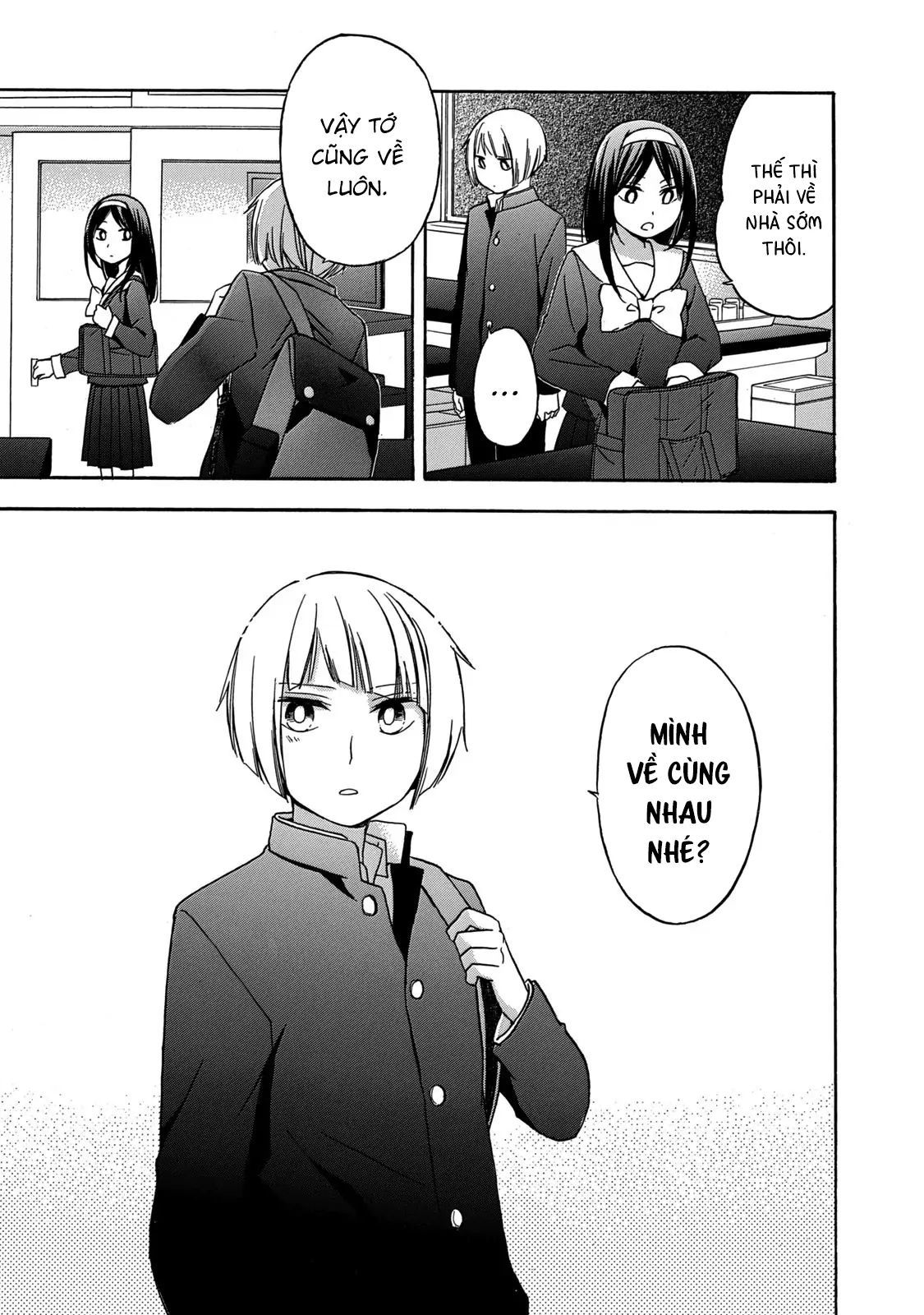 Hanazono And Kazoe's Bizzare After School Rendezvous Chapter 28 - 14