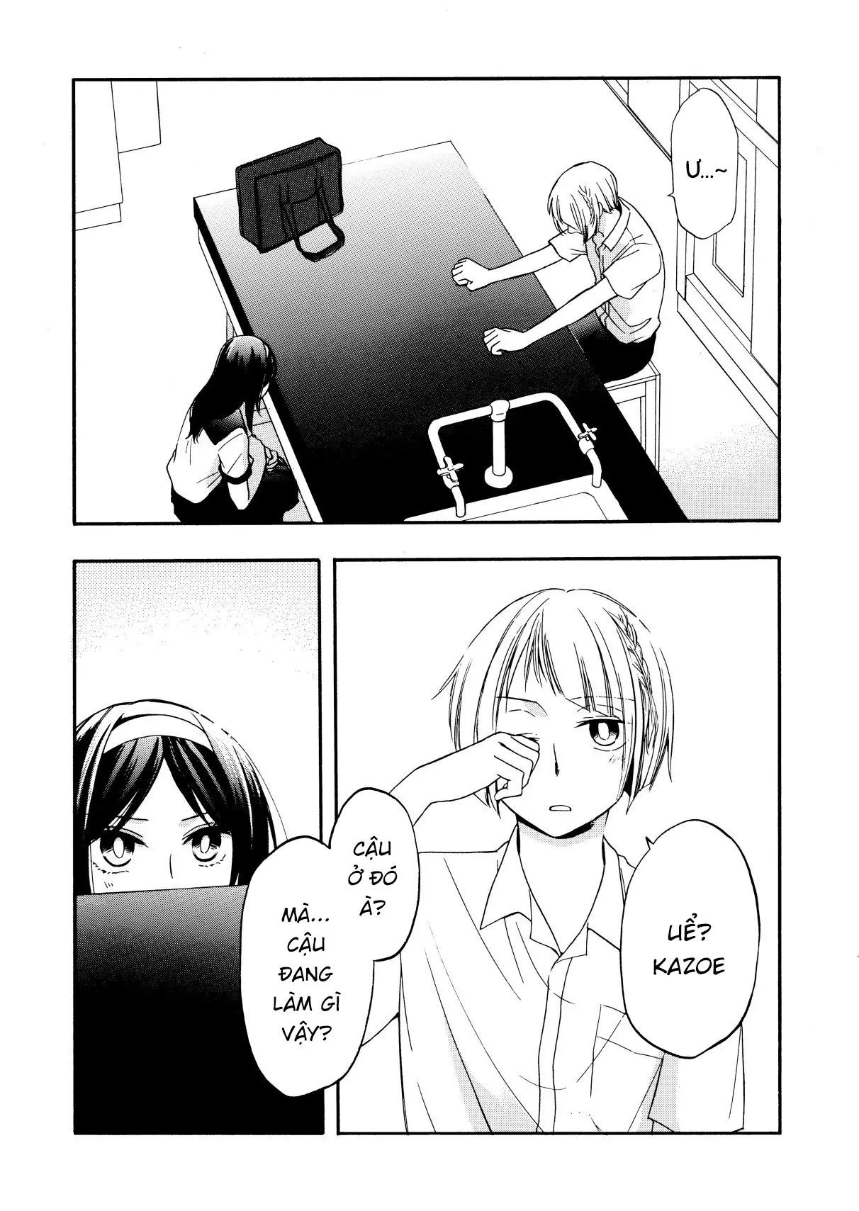 Hanazono And Kazoe's Bizzare After School Rendezvous Chapter 29 - 9