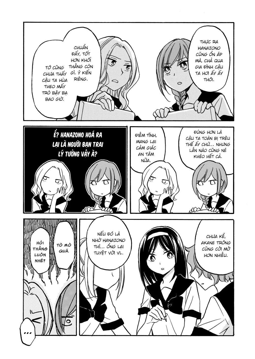 Hanazono And Kazoe's Bizzare After School Rendezvous Chapter 30 - 4