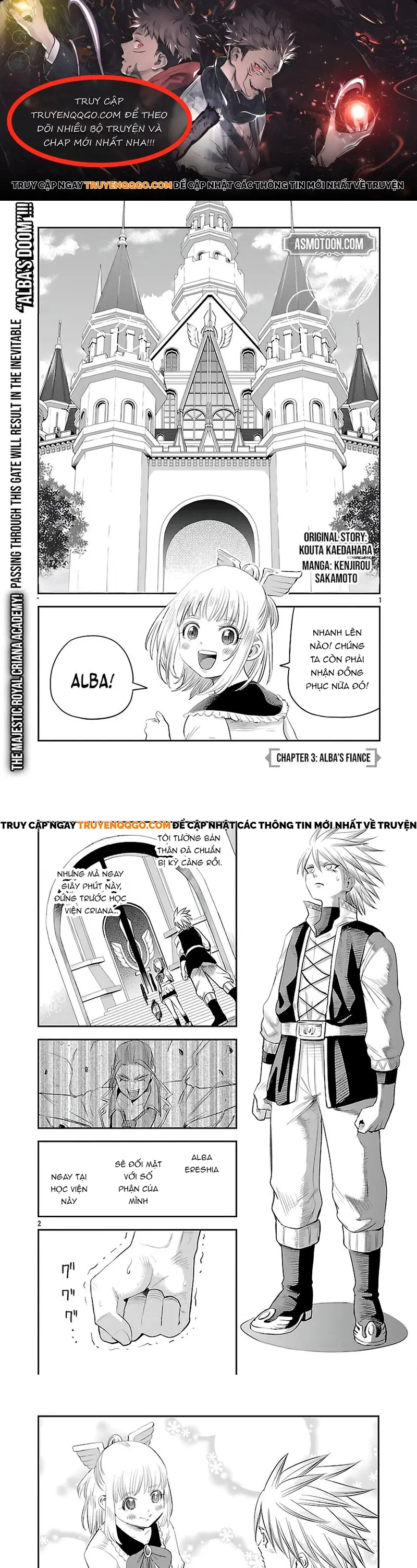 Hametsu Flag Kaihi No Tame Yamaoku E Hikikomotteita Saikyou No Akuyaku Wa, Tasuketa Heroine Ni Yotte Omotebutai E Tatasareru Chapter 3 - 1