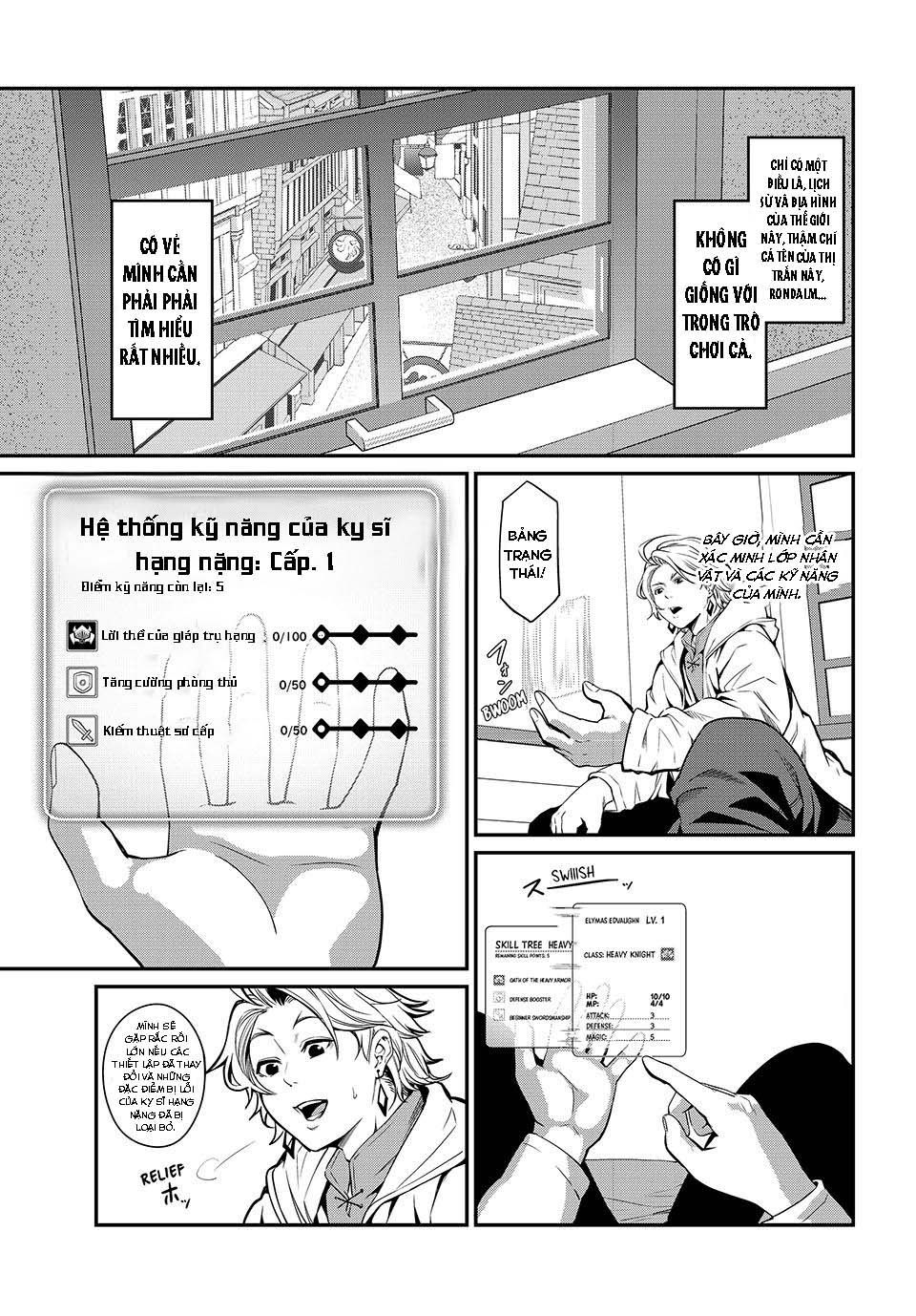 Kỵ Sĩ Chuyển Sinh Bị Lưu Đày, Trở Nên Bất Bại Nhờ Trò Chơi Chapter 1 - 18