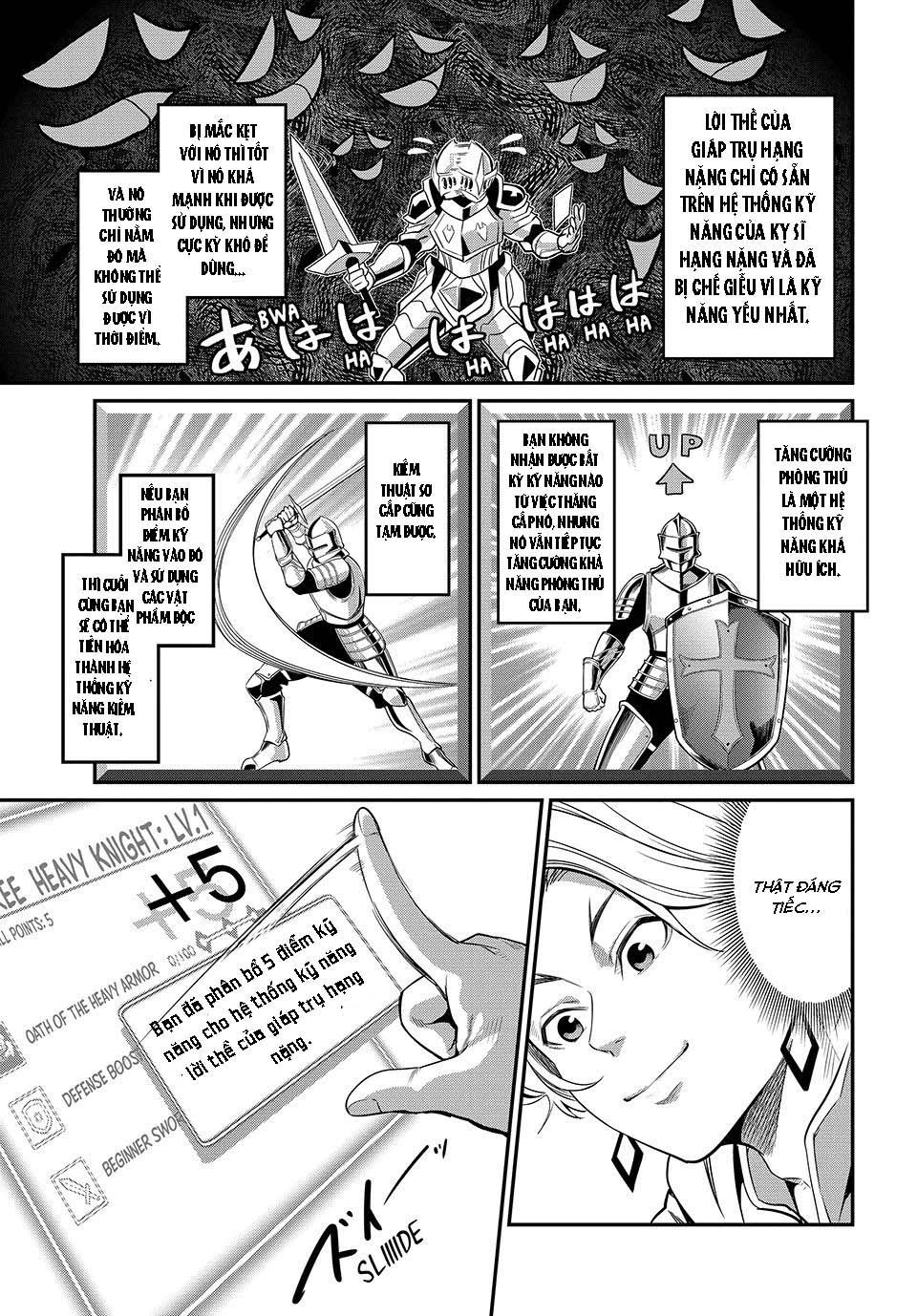 Kỵ Sĩ Chuyển Sinh Bị Lưu Đày, Trở Nên Bất Bại Nhờ Trò Chơi Chapter 1 - 20