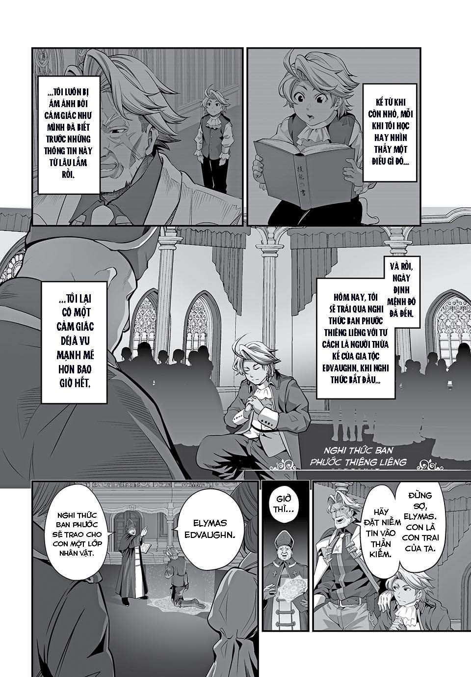 Kỵ Sĩ Chuyển Sinh Bị Lưu Đày, Trở Nên Bất Bại Nhờ Trò Chơi Chapter 1 - 3